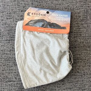 Kyodan Neck Gaiter - Light Gray Herringbone